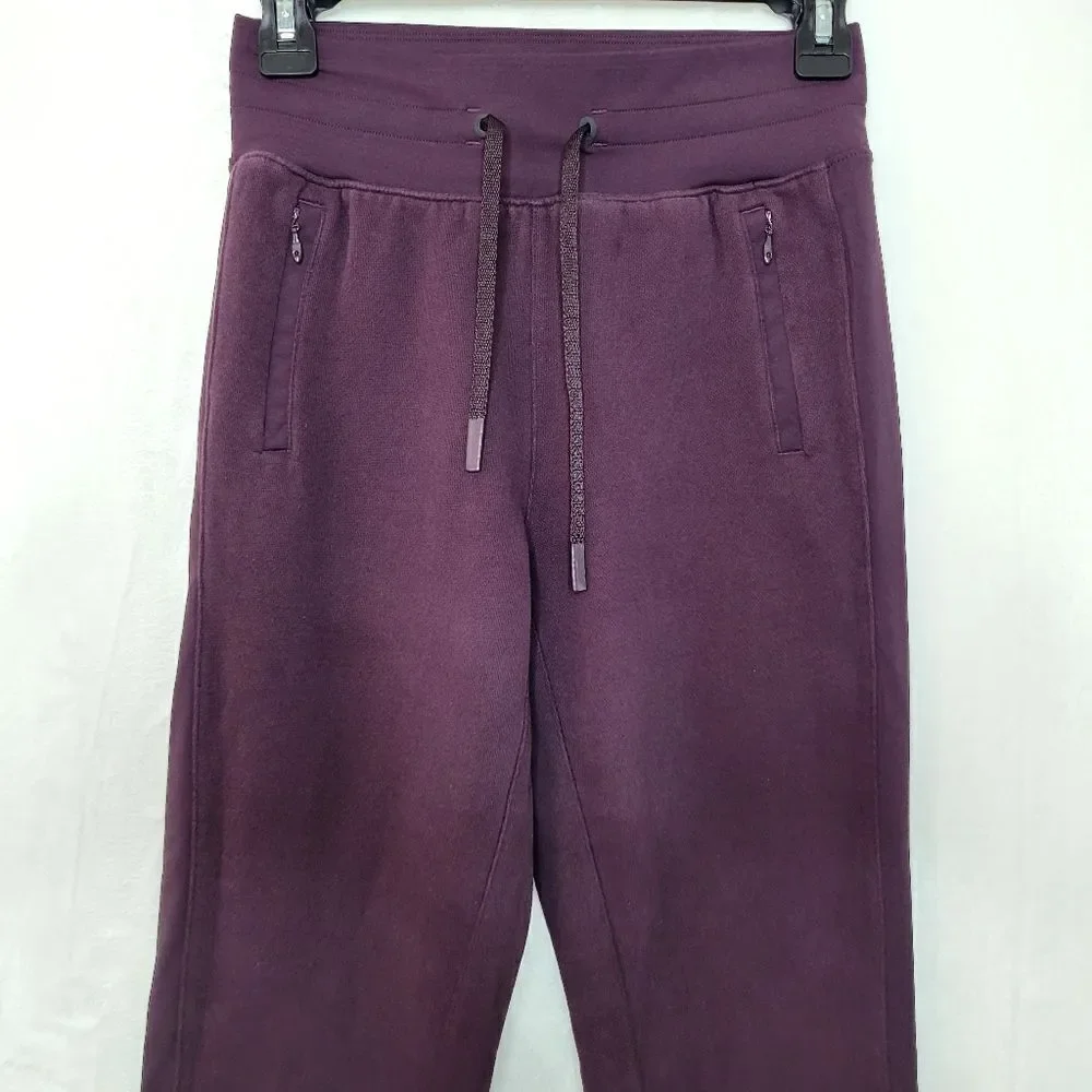 Lululemon‎ Get Going Black Cherry Joggers Size 2